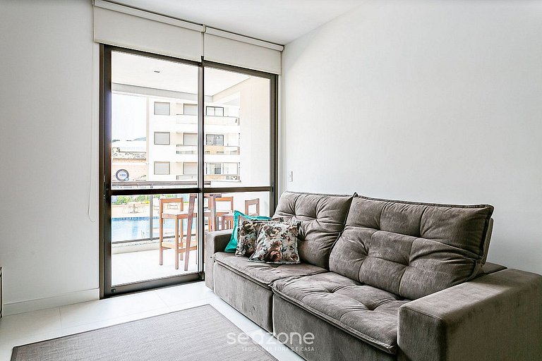 Moderno apto a 2min de la playa con asador ADC105