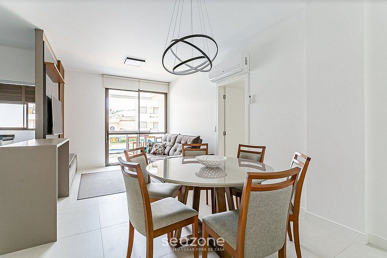 Moderno apto 2min da praia c/churrasq ADC105