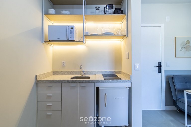 Estudio c vista mar cerca Beira-mar Norte - EVA806