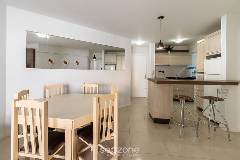 Apto c/churrasq. a poucos passos da praia RFO0102