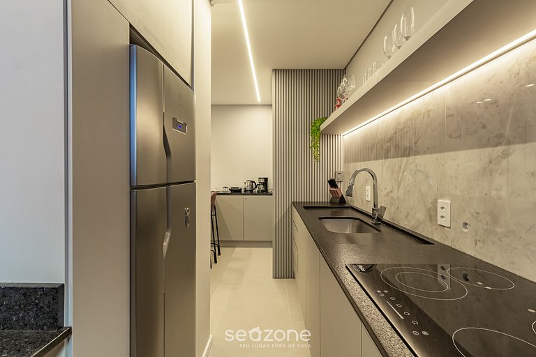 Apto moderno no centro de Gramado DLH0206