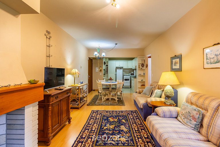 Ap con chimenea 650m del Mini Mundo Gramado JPA102