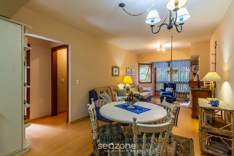 Ap con chimenea 650m del Mini Mundo Gramado JPA102