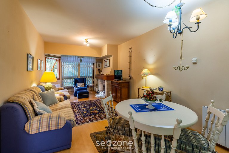 Ap con chimenea 650m del Mini Mundo Gramado JPA102