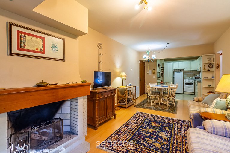 Ap con chimenea 650m del Mini Mundo Gramado JPA102