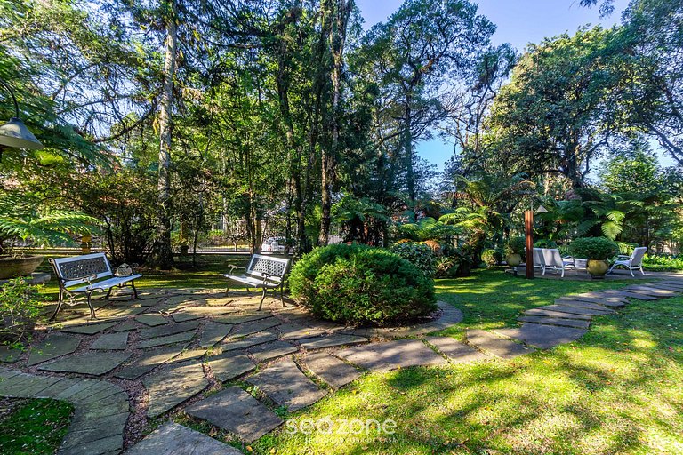 Ap con chimenea 650m del Mini Mundo Gramado JPA102