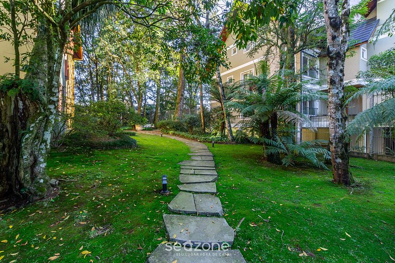 Ap con chimenea 650m del Mini Mundo Gramado JPA102