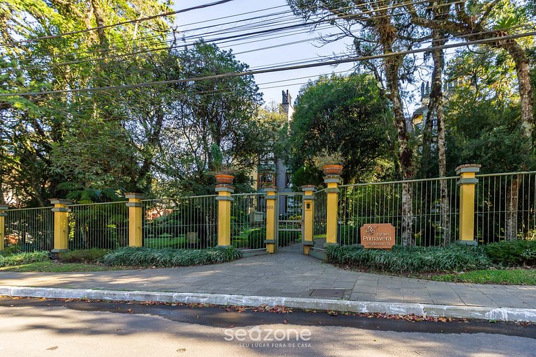 Ap con chimenea 650m del Mini Mundo Gramado JPA102