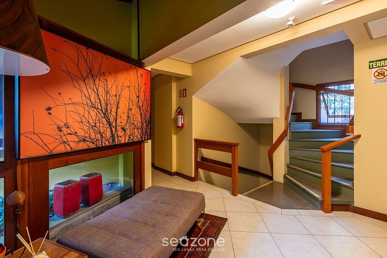 Ap con chimenea 650m del Mini Mundo Gramado JPA102