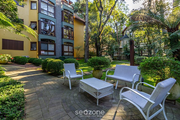 Ap con chimenea 650m del Mini Mundo Gramado JPA102