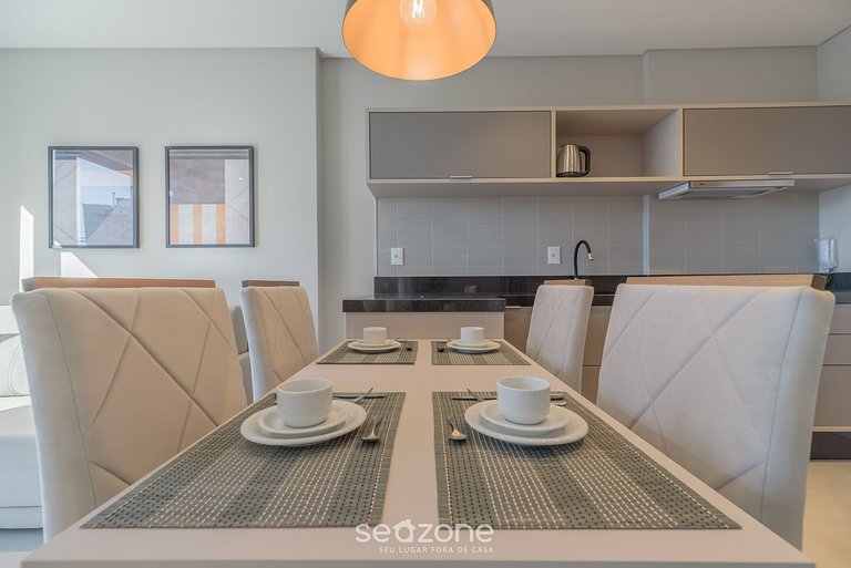 Apto vista mar c/ piscina 280m playa MHF1705