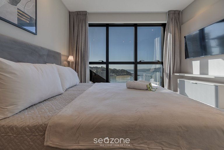 Apto vista mar c/ piscina 280m playa MHF1705