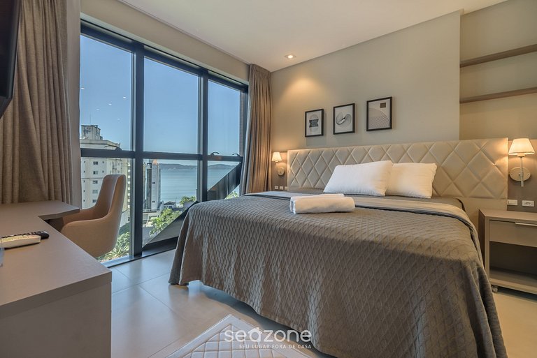 Estudio Vista Mar + Gym – 280m Playa | MHFB0905