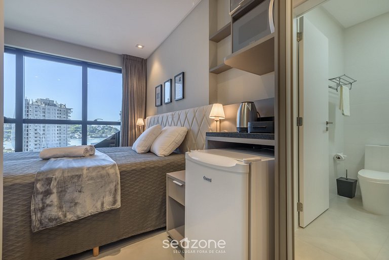 Estudio Vista Mar + Gym – 280m Playa | MHFB0905