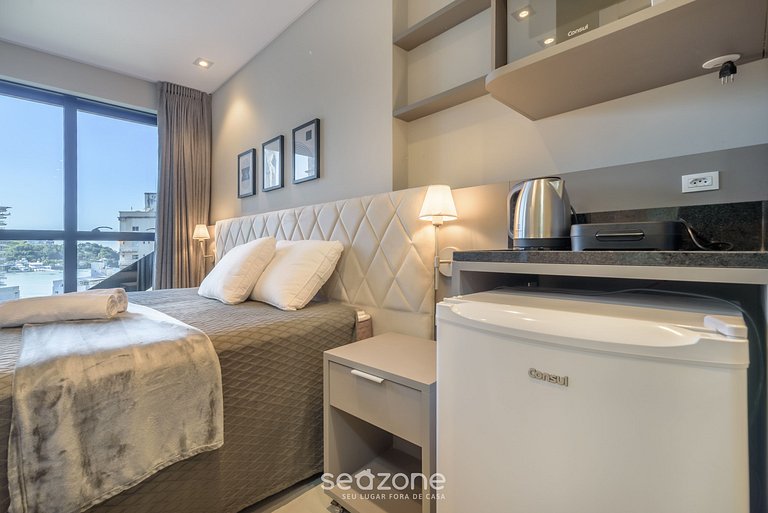 Estudio Vista Mar + Gym – 280m Playa | MHFB0905