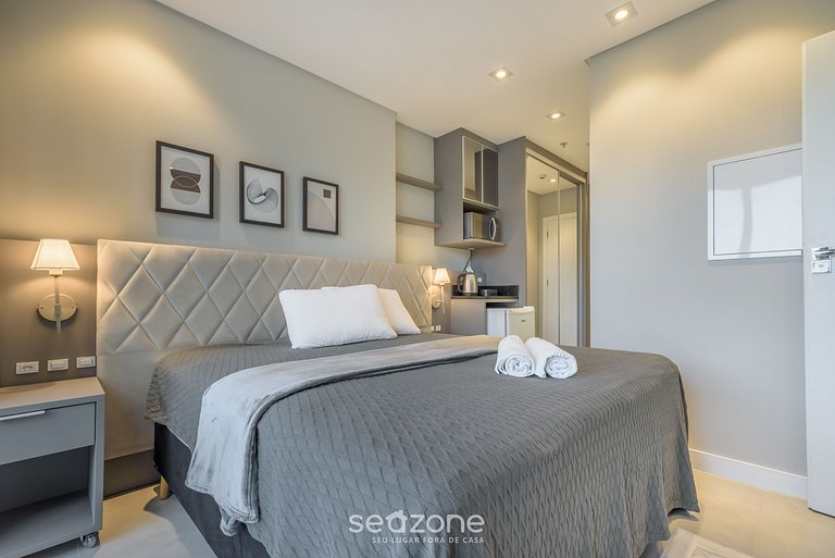 Estudio Vista Mar + Gym – 280m Playa | MHFB0905