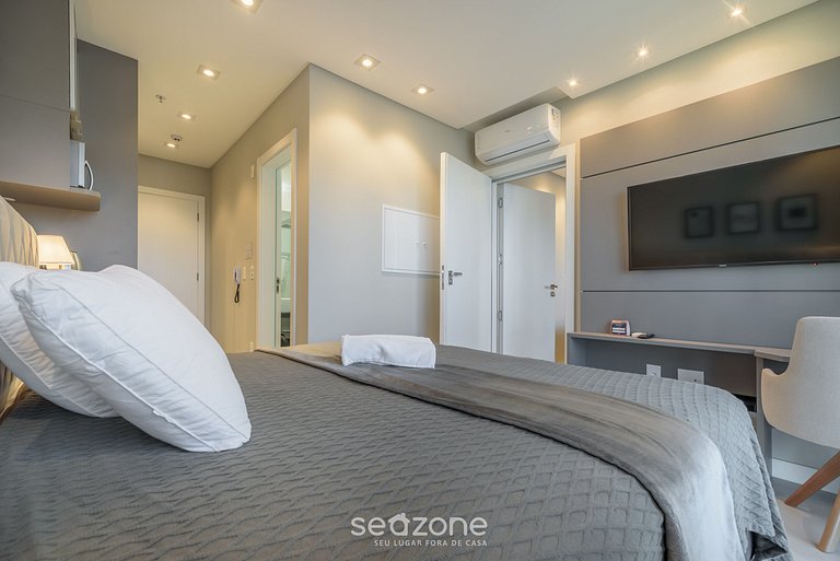 Estudio Vista Mar + Gym – 280m Playa | MHFB0905