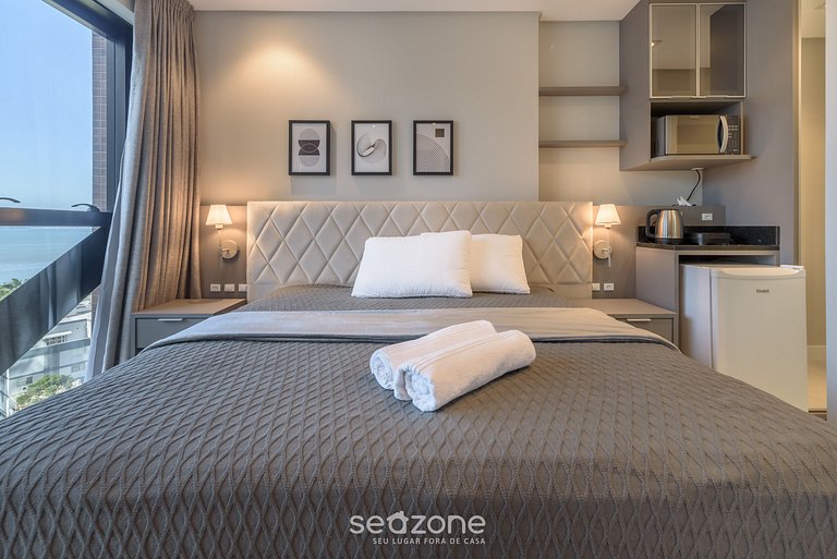 Estudio Vista Mar + Gym – 280m Playa | MHFB0905