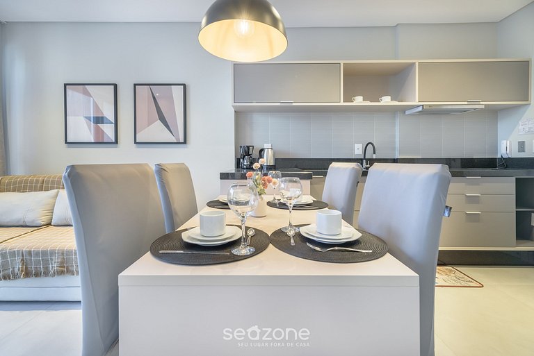 Apto Vista Mar c/ piscina 280m da praia MHF0806