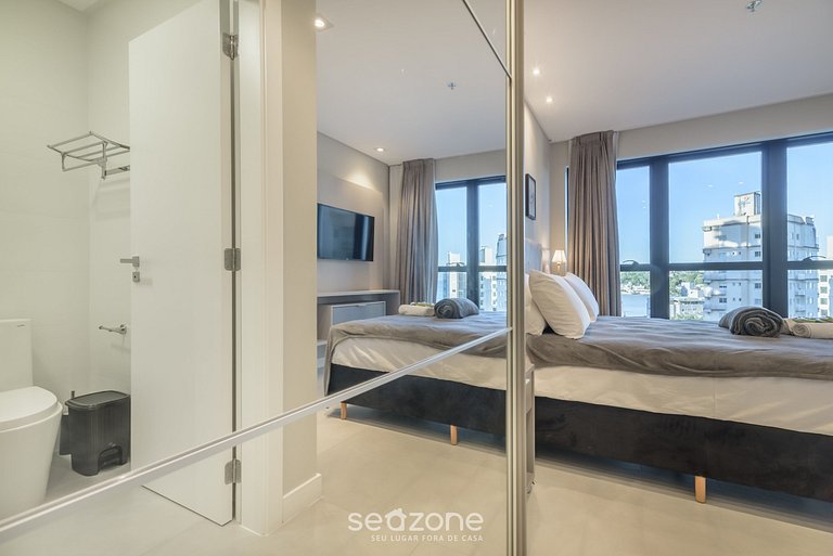 Apto vista mar c/ piscina 280m playa MHF0806