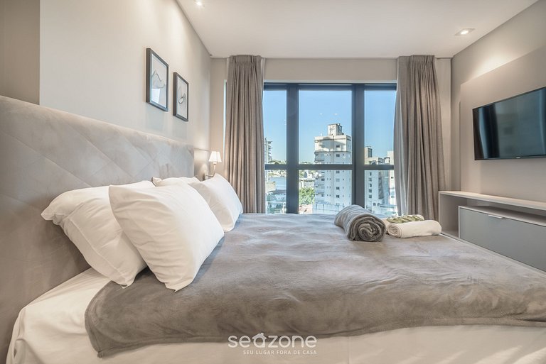 Apto vista mar c/ piscina 280m playa MHF0806