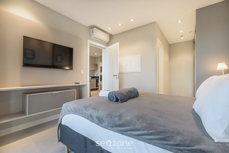 Apto Vista Mar c/ piscina 280m da praia MHF0806