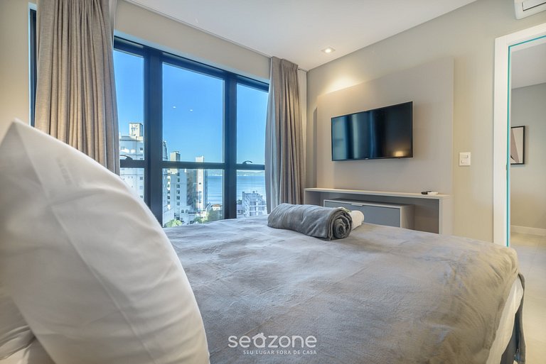 Apto vista mar c/ piscina 280m playa MHF0806