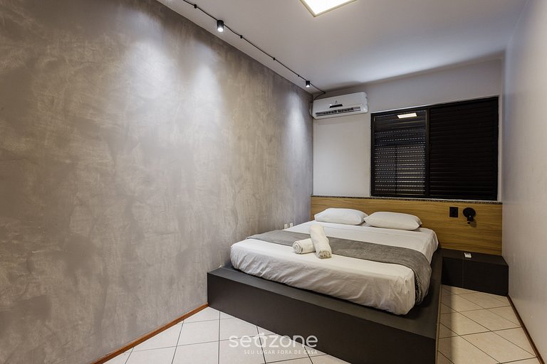 Belo apto aconchegante a 4min do mar AMC0204