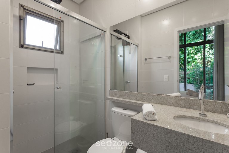 Lindo stúdio, 750m da praia de Canasvieiras TPS107