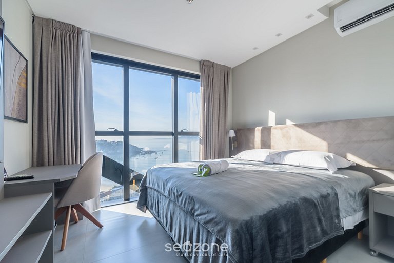 Studio c/ Piscina vista mar 280m da praia MHFA2005