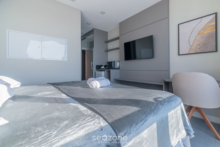 Studio c/ Piscina vista mar 280m da praia MHFA2005