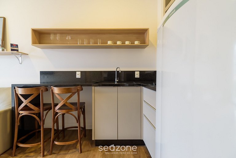 Encantador estudio en la playa de Bombinhas VC112