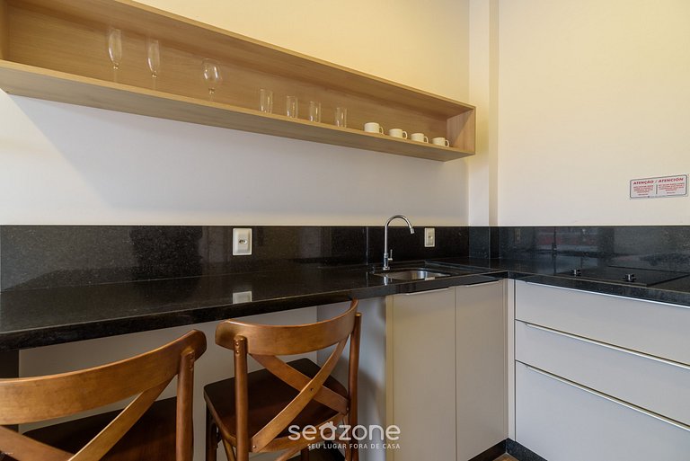 Encantador estudio en la playa de Bombinhas VC112