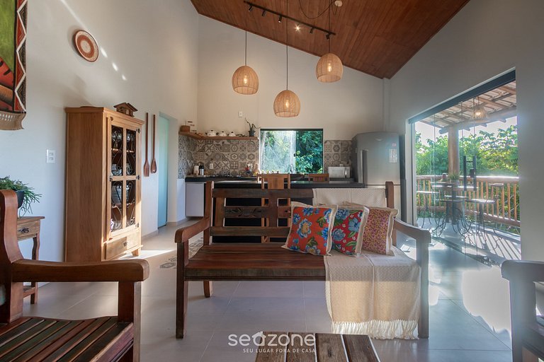 Hermosa Casa con Piscina en Arraial D'Ajuda LVL001