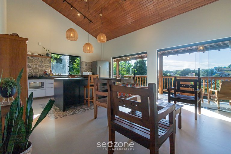 Hermosa Casa con Piscina en Arraial D'Ajuda LVL001