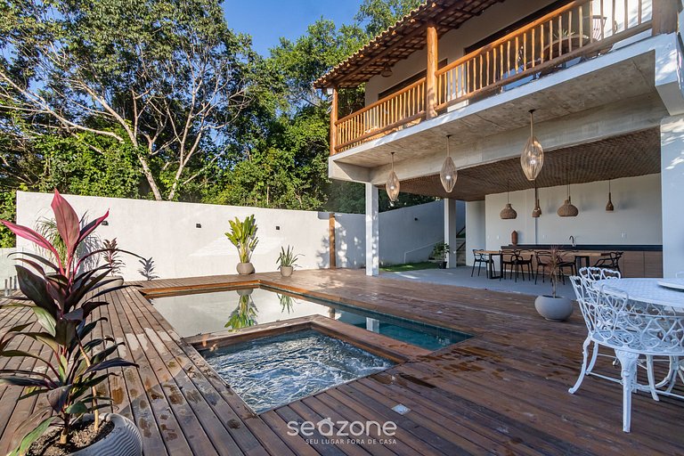 Hermosa Casa con Piscina en Arraial D'Ajuda LVL001