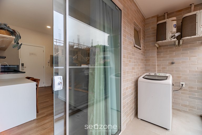 Estudio con piscina a 240m del mar VEC121