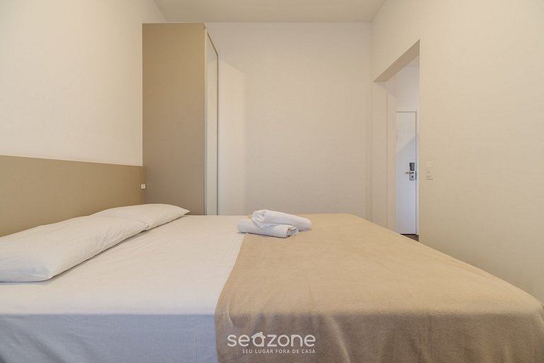 Estudio en hermoso cond. Centro Bombinhas VEC213