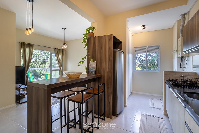 Apto c/ churrasq Perto da Praia em Campeche BVE101