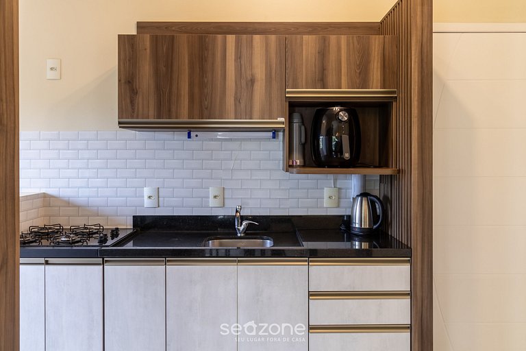 Apto c/ churrasq 850 m da praia do Campeche BVE101