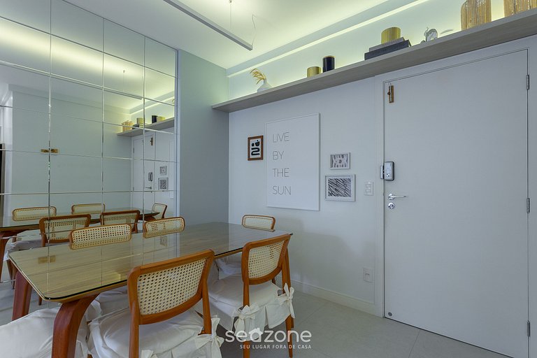 Apt en cond. c/ piscina a 200 m de la playa ADC104