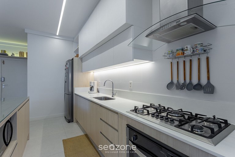 Apt en cond. c/ piscina a 200 m de la playa ADC104