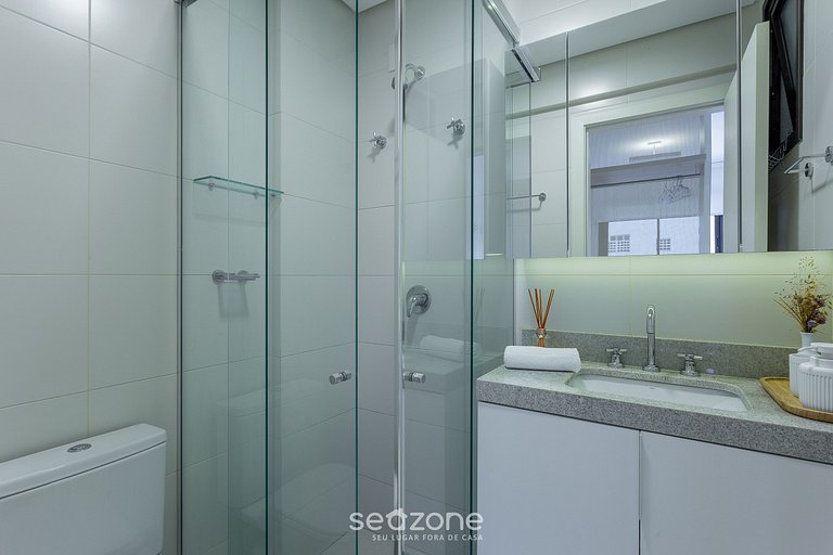 Apt en cond. c/ piscina a 200 m de la playa ADC104