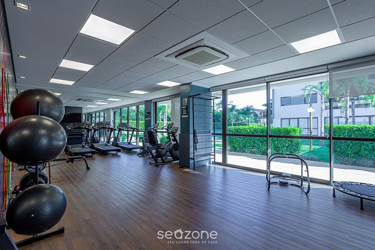 Apt en cond. c/ piscina a 200 m de la playa ADC104