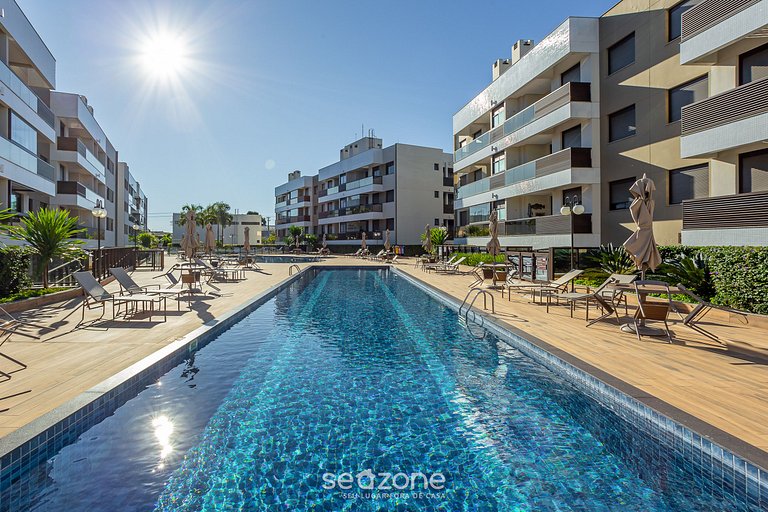 Apt en cond. c/ piscina a 200 m de la playa ADC104