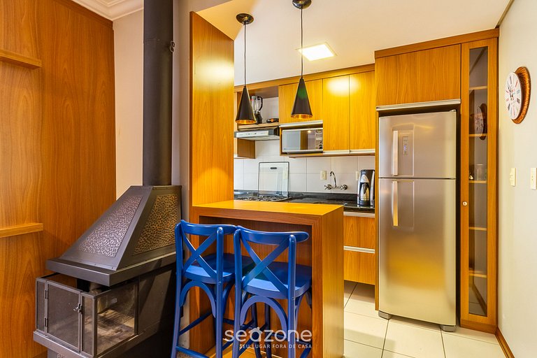 Apto c/ Churrasq/ 1km do Centro de Gramado SDS104