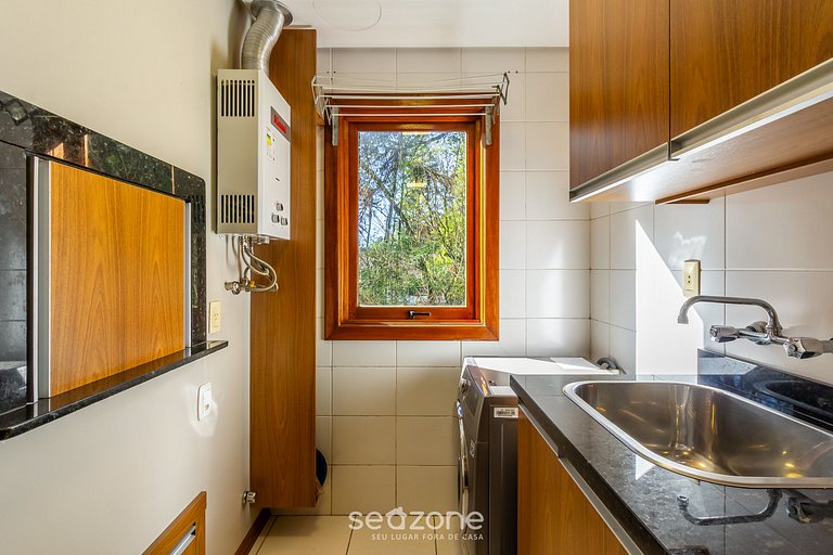 Apto c/ Churrasq/ 1km do Centro de Gramado SDS104