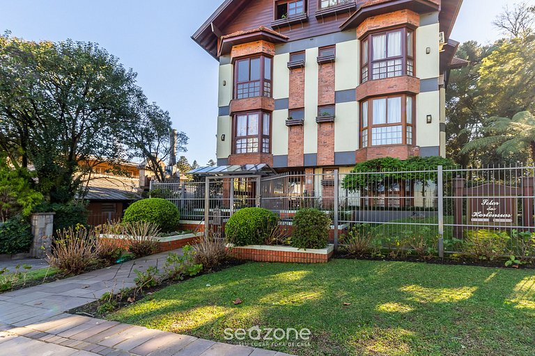 Apto c/ Parrilla 1km del Centro de Gramado SDS104