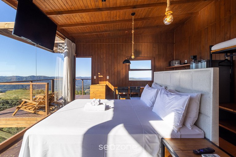 Cabaña romántica con vista increíble VST002