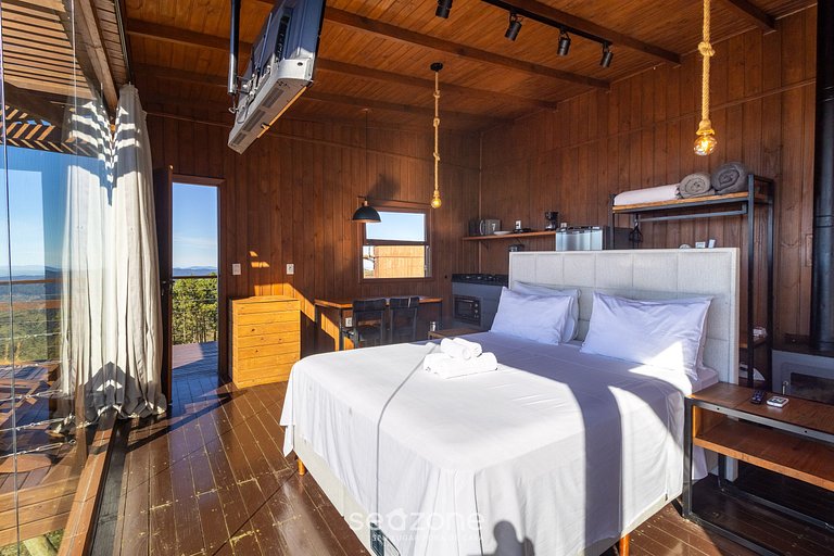 Cabana romântica com vista incrível VST002